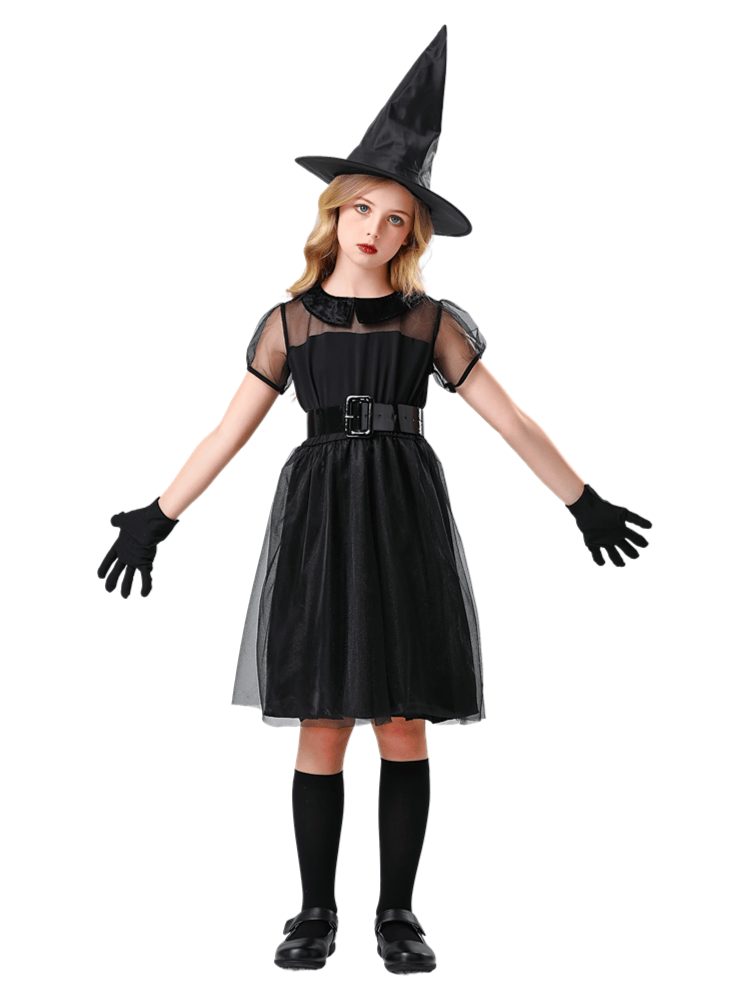 Classic Witch Costume Set For Girls – Halloween Costumes Wholesale