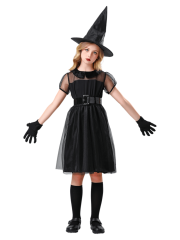Classic Witch Costume Set For Girls – Halloween Costumes Wholesale