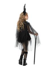 Girls Sleeping Beauty Maleficent Witch Costume