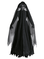 Women's Gothic Ghost Witch Dress Costume