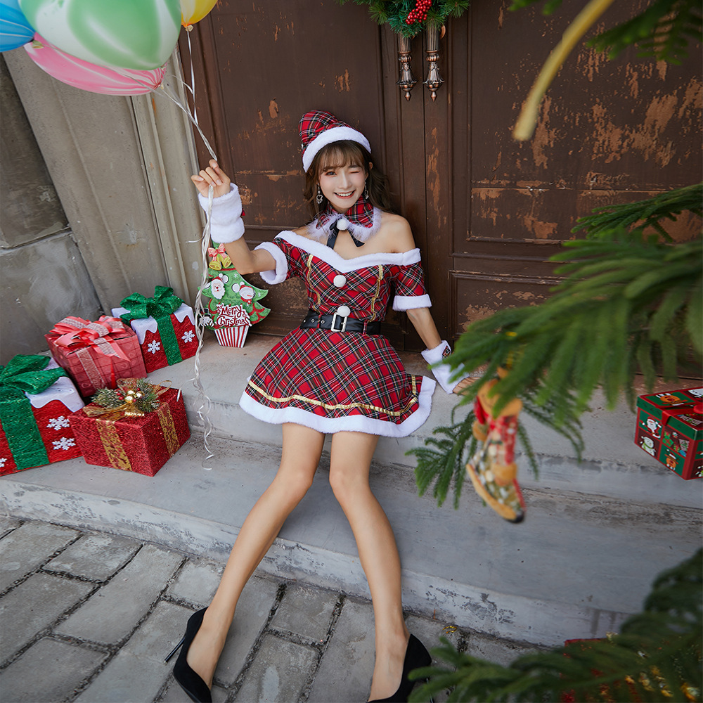 Holiday Plaid Costume