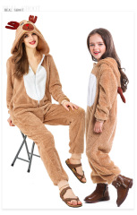 Wholesale Reindeer Group Costumes | Adult & Children Christmas Onesies