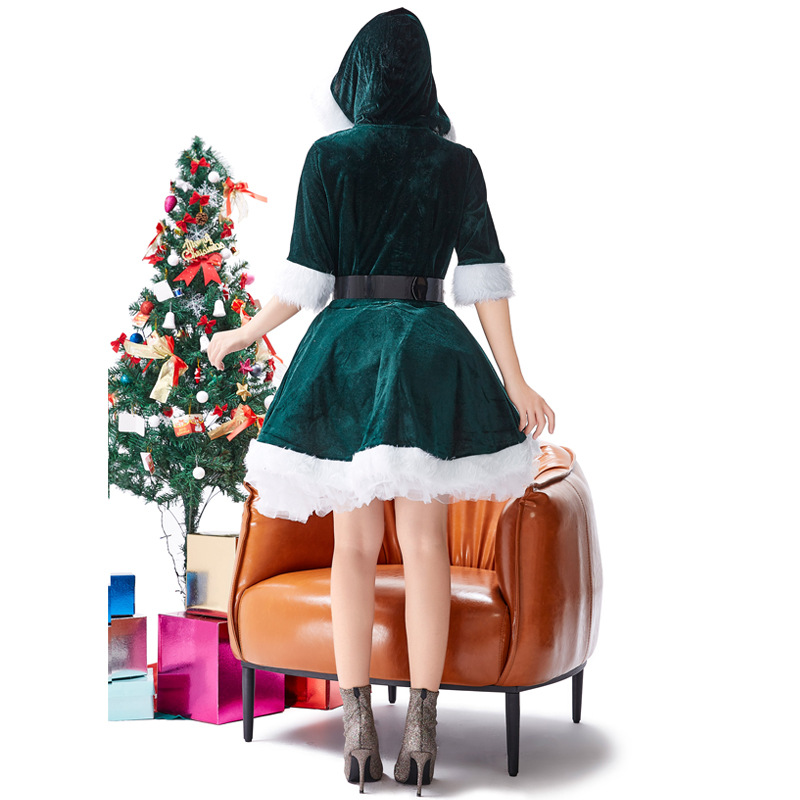 Green Santa Dress