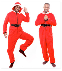 Family Christmas Costume Wholesale Group Santa Jumpsuit Set