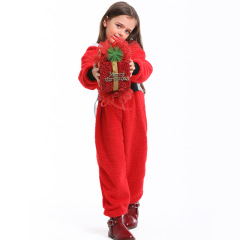Family Christmas Costume Wholesale Group Santa Jumpsuit Set