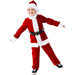 Family Christmas Costume Wholesale Matching Santa Outfit Set