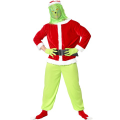 Wholesale Grinch Costume for Christmas Character Events