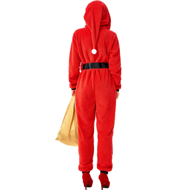 Family Christmas Costume Wholesale Group Santa Jumpsuit Set