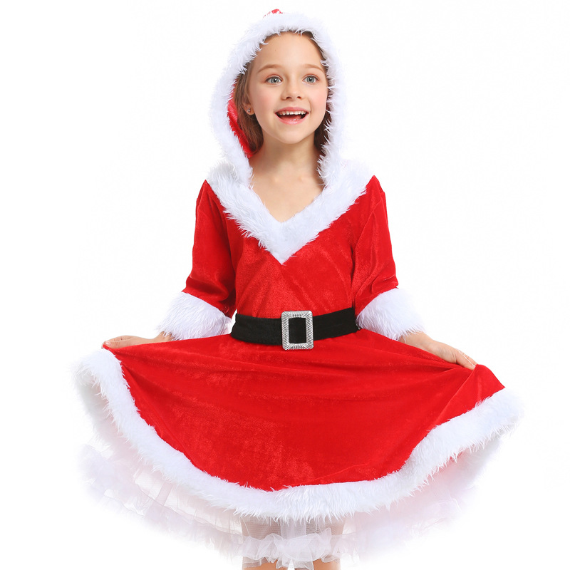 Girls Santa Dress