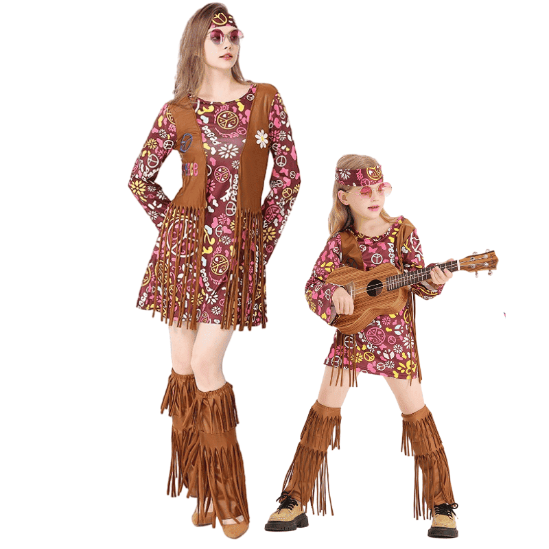 Hippie Disco Group Costume