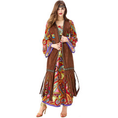 80s Disco Costume Women Hippie Dress | Wholesale Supply