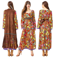 80s Disco Costume Women Hippie Dress | Wholesale Supply