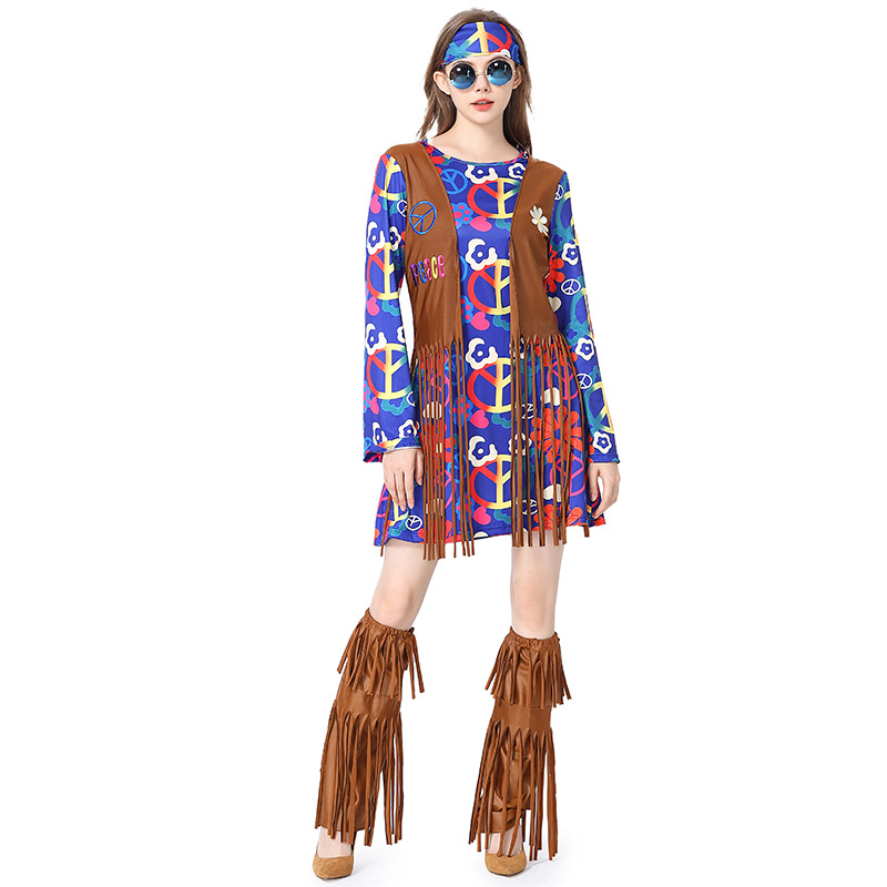 Women's Hippie Disco Dress