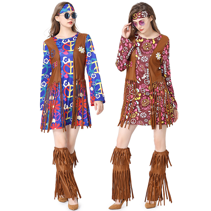 Women's Hippie Disco Dress