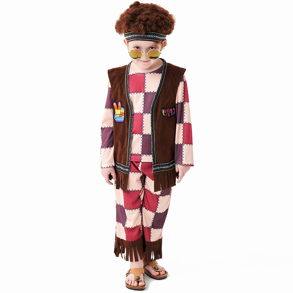 Family Hippie Disco Costume