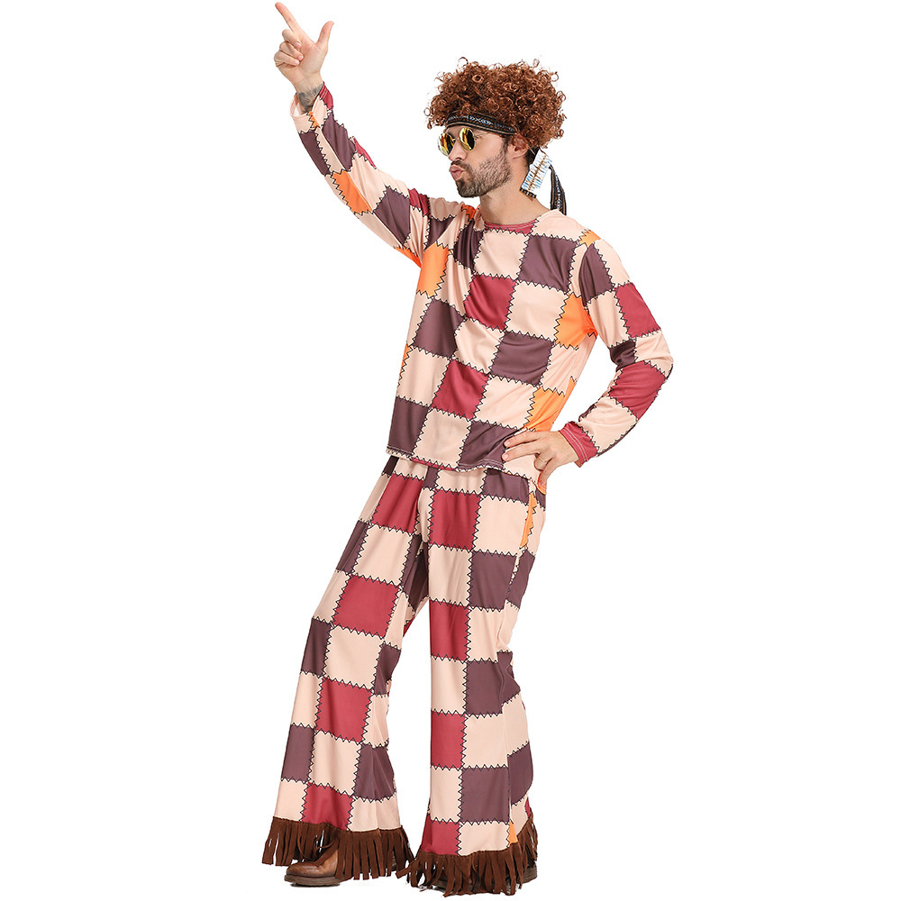 1970s Fancy Dress Adult Hippie Costume for Groups & Families | Wholesale