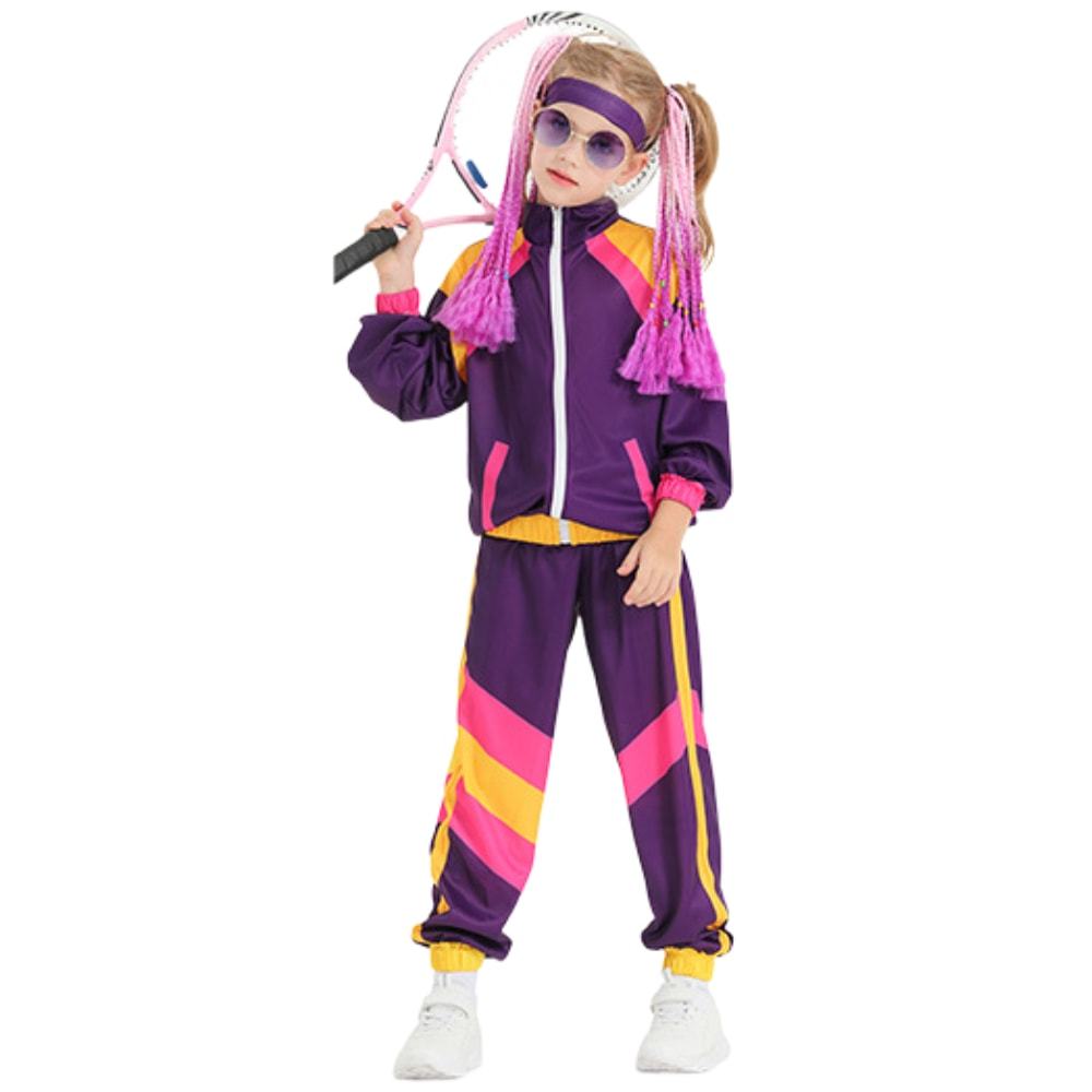 Kids Disco Tracksuit Fancy Dress Costume | Wholesale