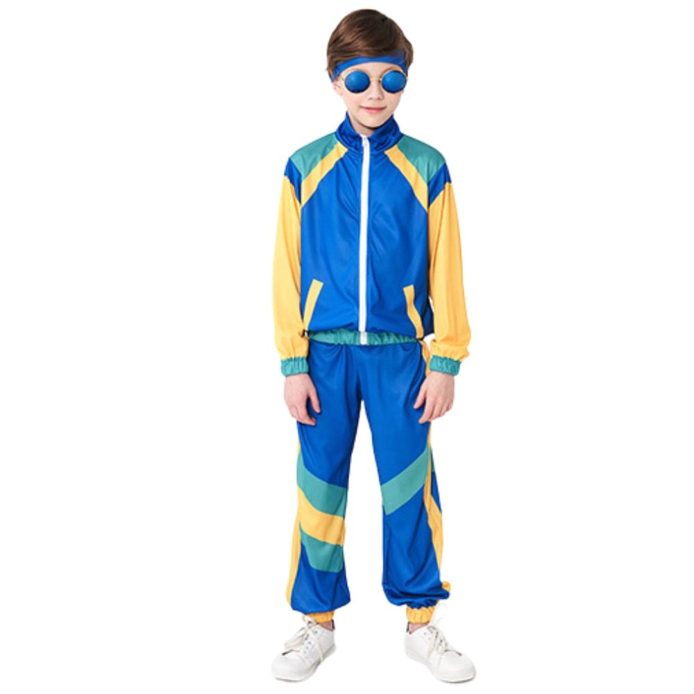 Kids Disco Tracksuit Fancy Dress Costume | Wholesale