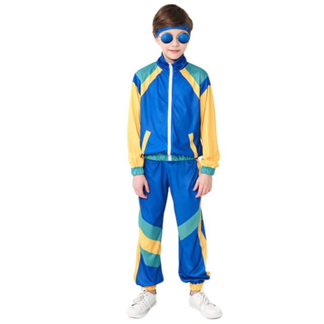 Kids Disco Tracksuit Fancy Dress Costume | Wholesale
