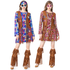 Women’s Hippie Disco Dress Costume | Wholesale Fancy Dress