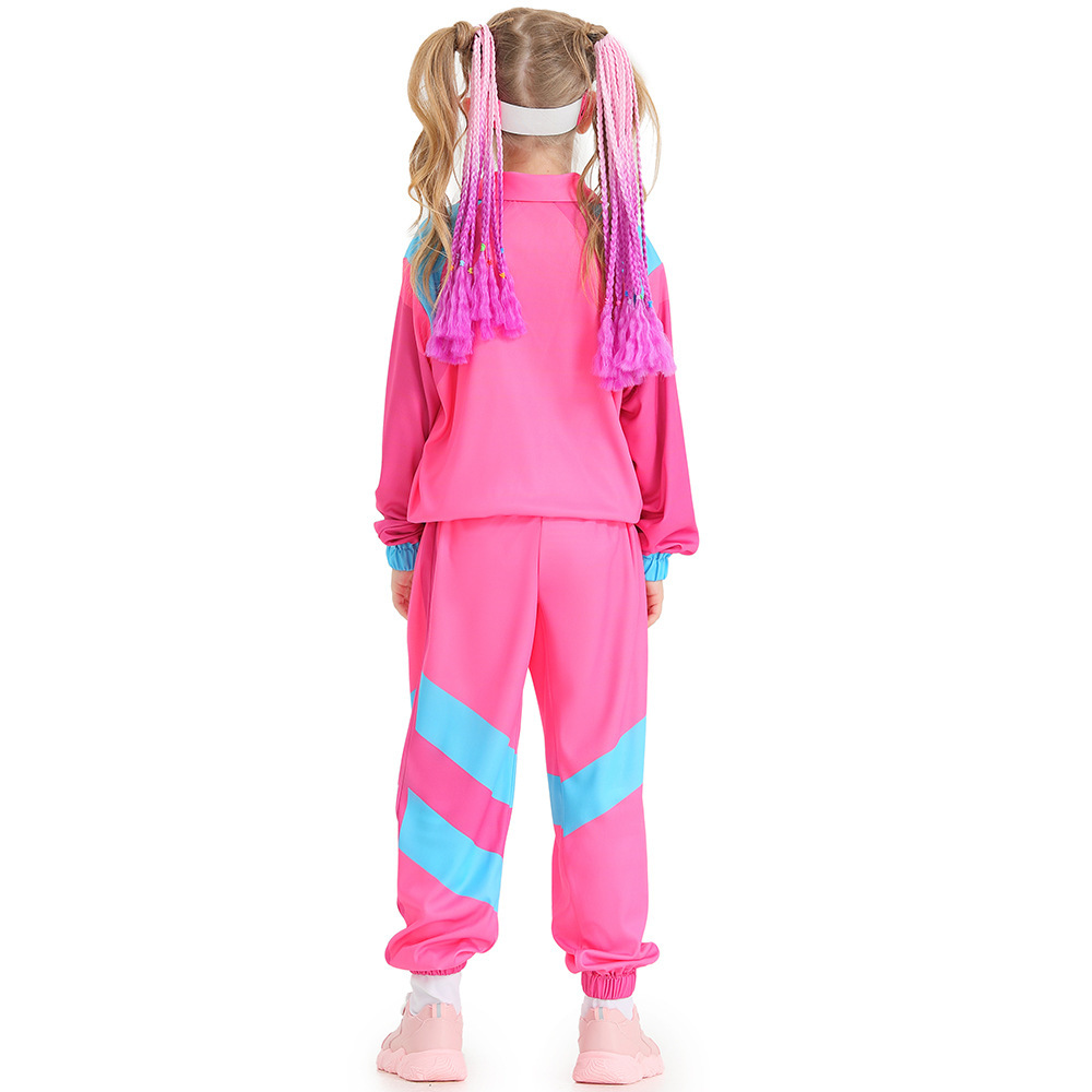 Kids Disco Tracksuit Fancy Dress Costume | Wholesale