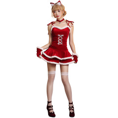 Sexy Cat Santa Costume for Women – Wholesale Christmas Outfit