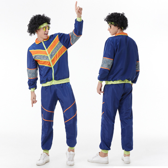 80s 90s Shell Suit Tracksuit Costume Wholesale Retro Dance