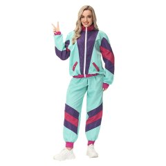 Wholesale 80s 90s Shell Suit Retro Costumes for Women