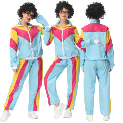 Wholesale 80s 90s Shell Suit Retro Costumes for Women