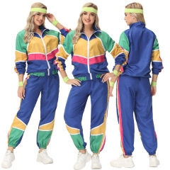 Wholesale 80s 90s Shell Suit Retro Costumes for Women