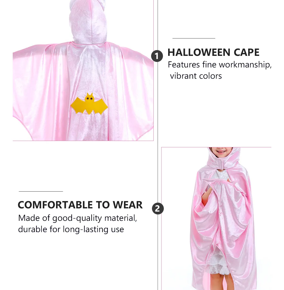 Pink Bat Cape Costume