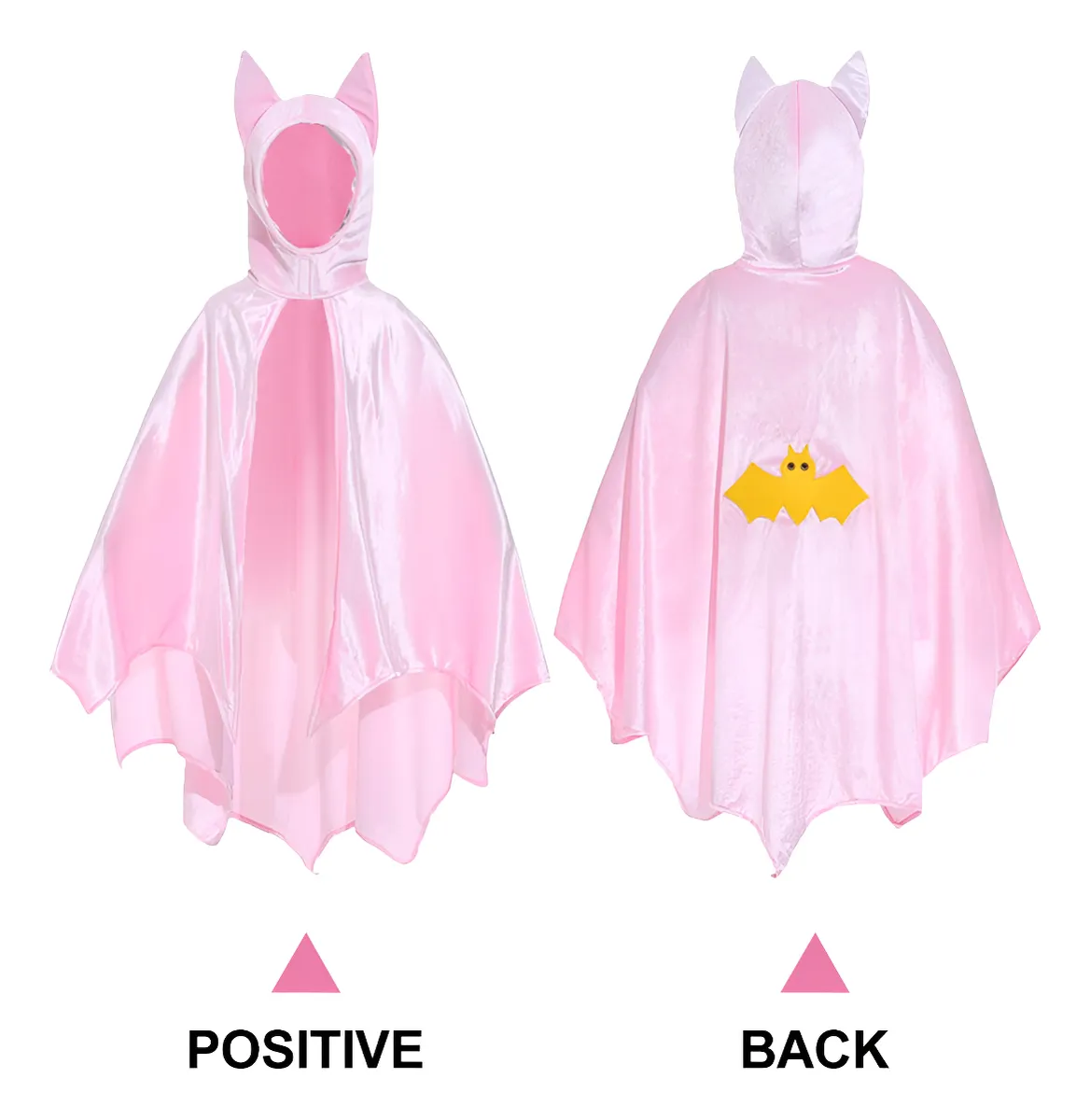Pink Bat Cape Costume