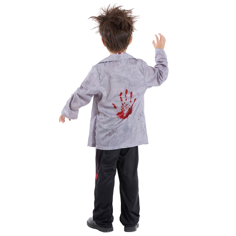 Child Zombie School Boy Costume