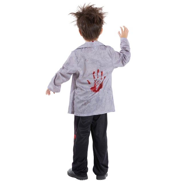 Zombie Costume Boy School Uniform - Wholesale Child Zombie Costume