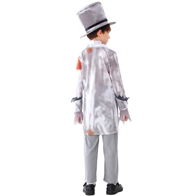 Wholesale Scary Group Halloween Costumes - Zombies 4 Costumes Family Set