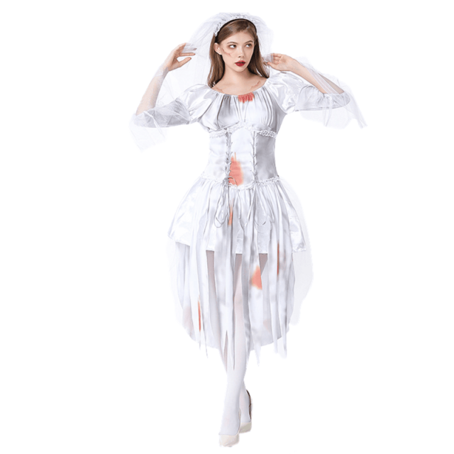 Wholesale Scary Group Halloween Costumes - Zombies 4 Costumes Family Set