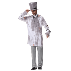 Ghost Costume Men - Mens Zombie Costume Gentleman Ghost Set Wholesale