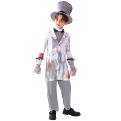 Zombies 4 Costumes Boy - Kids Zombie Costume Gentleman Set Wholesale