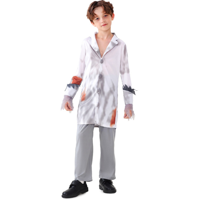 Zombies 4 Costumes Boy - Kids Zombie Costume Gentleman Set Wholesale