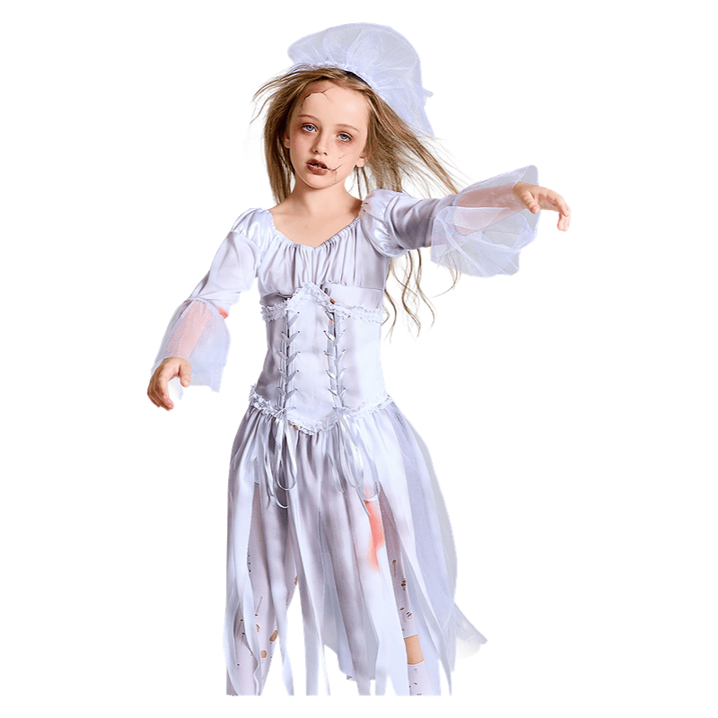 Wholesale Scary Group Halloween Costumes - Zombies 4 Costumes Family Set