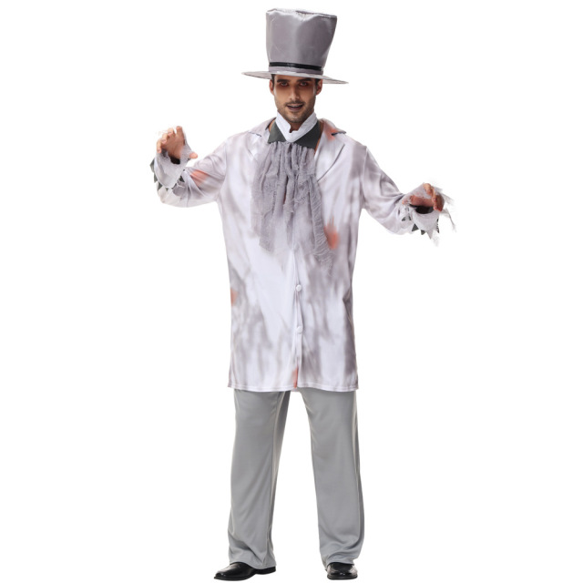 Wholesale Scary Group Halloween Costumes - Zombies 4 Costumes Family Set