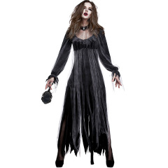 Wholesale Ghost Bride Costume - Gothic Cemetery Zombie Dress