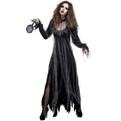 Wholesale Ghost Bride Costume - Gothic Cemetery Zombie Dress