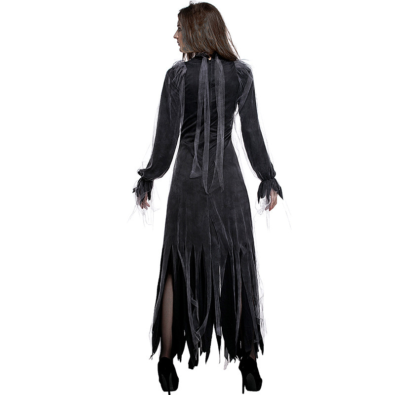 Wholesale Ghost Bride Costume - Gothic Cemetery Zombie Dress