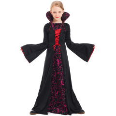 Wholesale Girls Vampire Costume - Gothic Royal Kid Dress