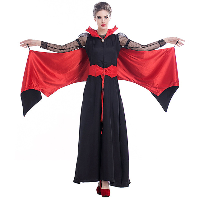 Wholesale Vampire Halloween Costume Women - Victorian Gothic Dress
