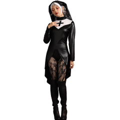 Nun Halloween Costume Zombie - Wholesale Zombie Costume Women Set