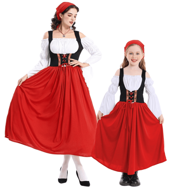 Wholesale Matching Mother Daughter Oktoberfest Dirndl Costume