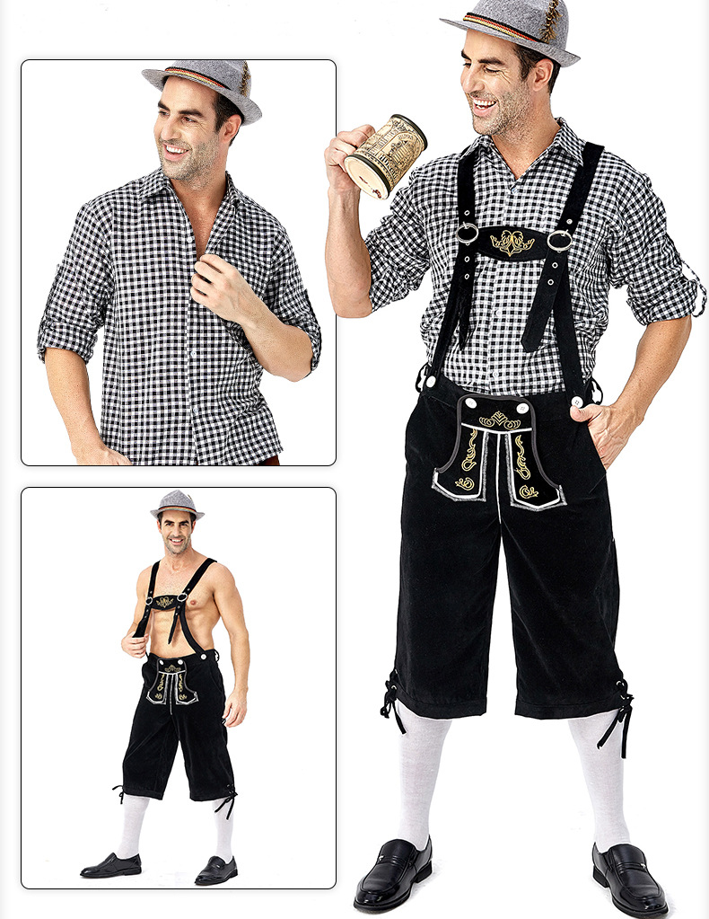 Oktoberfest Mens Complete Lederhosen