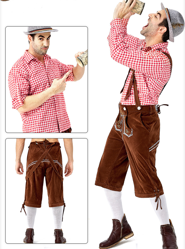 Oktoberfest Mens Complete Lederhosen
